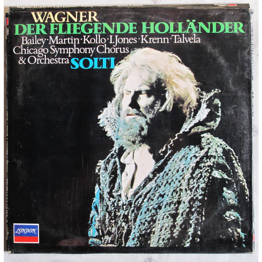 LP Vinil - Sir Georg Solti -Wagner Der fliegende hollander
