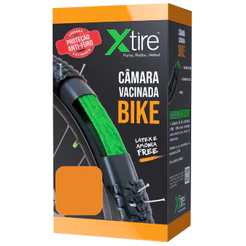 Câmara de Ar Para Bicicleta Reforçada C/ Vacina de Pneu Xtire Selante Antifuro