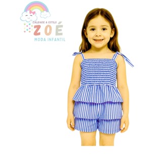 conjunto infantil doce infância em Oferta na Shopee