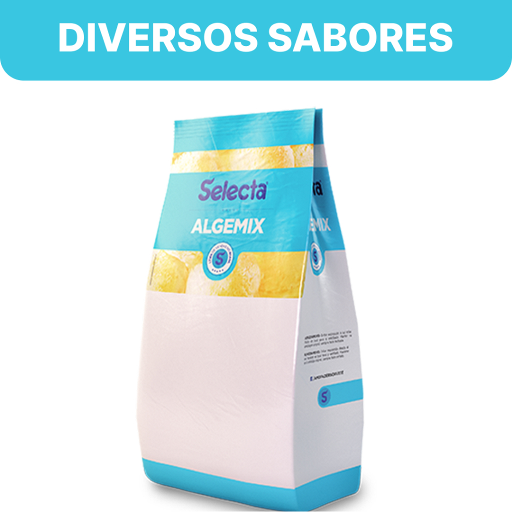Pó Saborizante P/ Sorvetes Algemix 1kg - Selecta em Oferta na Shopee