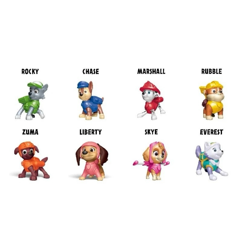 Patrulha Canina Kinder Ovo - Brinquedos Colecionáveis (Paw Control)