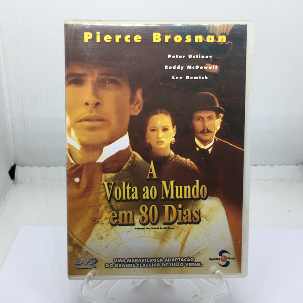 DVD - A Volta ao Mundo em 80 Dias - Pierce Brosnan