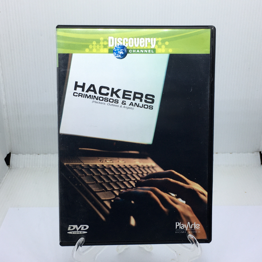 DVD - Hackers Criminosos & Anjos - Discovery Channel