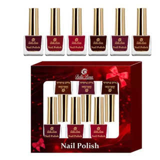 Kit Com 6 Esmaltes Comum - 6902 Bella Rosa