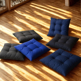 Almofada Futon Grande Cheia 60x60 Decorativa Cadeira Poltrona Pallet Sofá