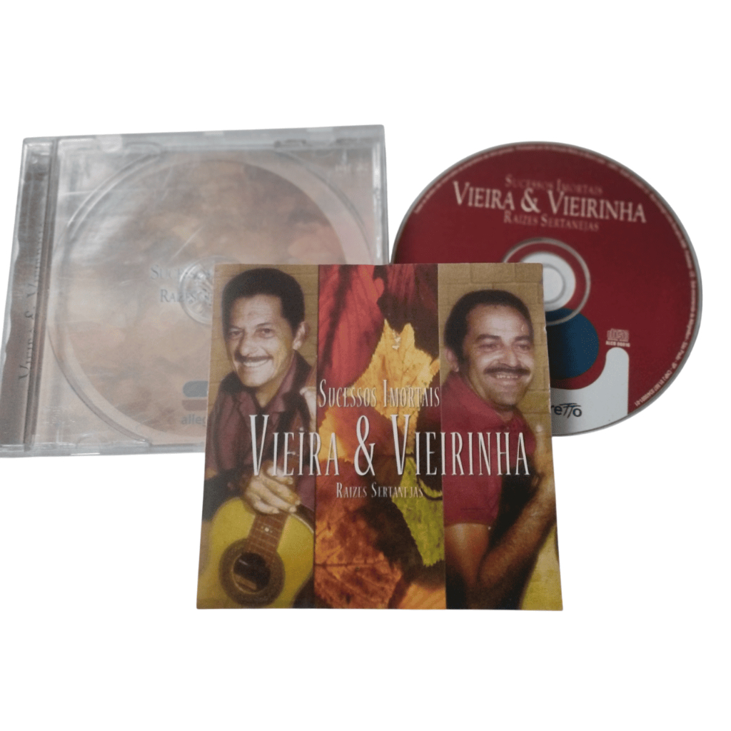Cd - Vieira & Vieirinha - Sucessos Imortais