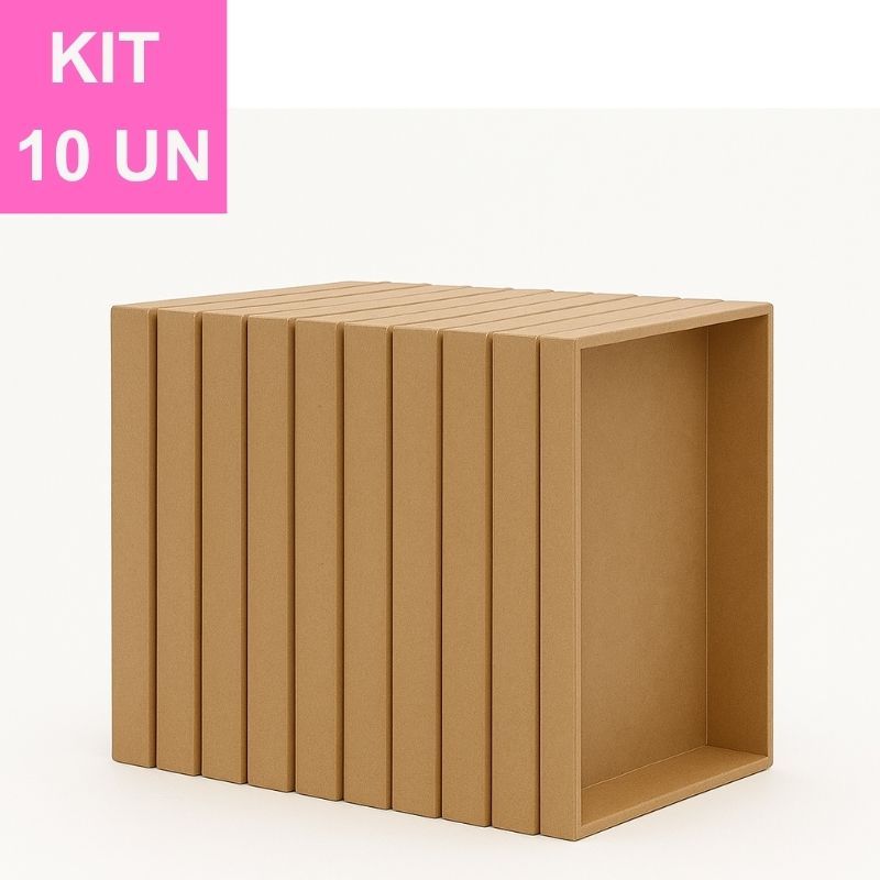 Kit 10 Bandejas em MDF Organizadoras Bandeja Montagem Cesta Kit Higiene Servir Café da Manhã 25x15x3 em Oferta na Shopee