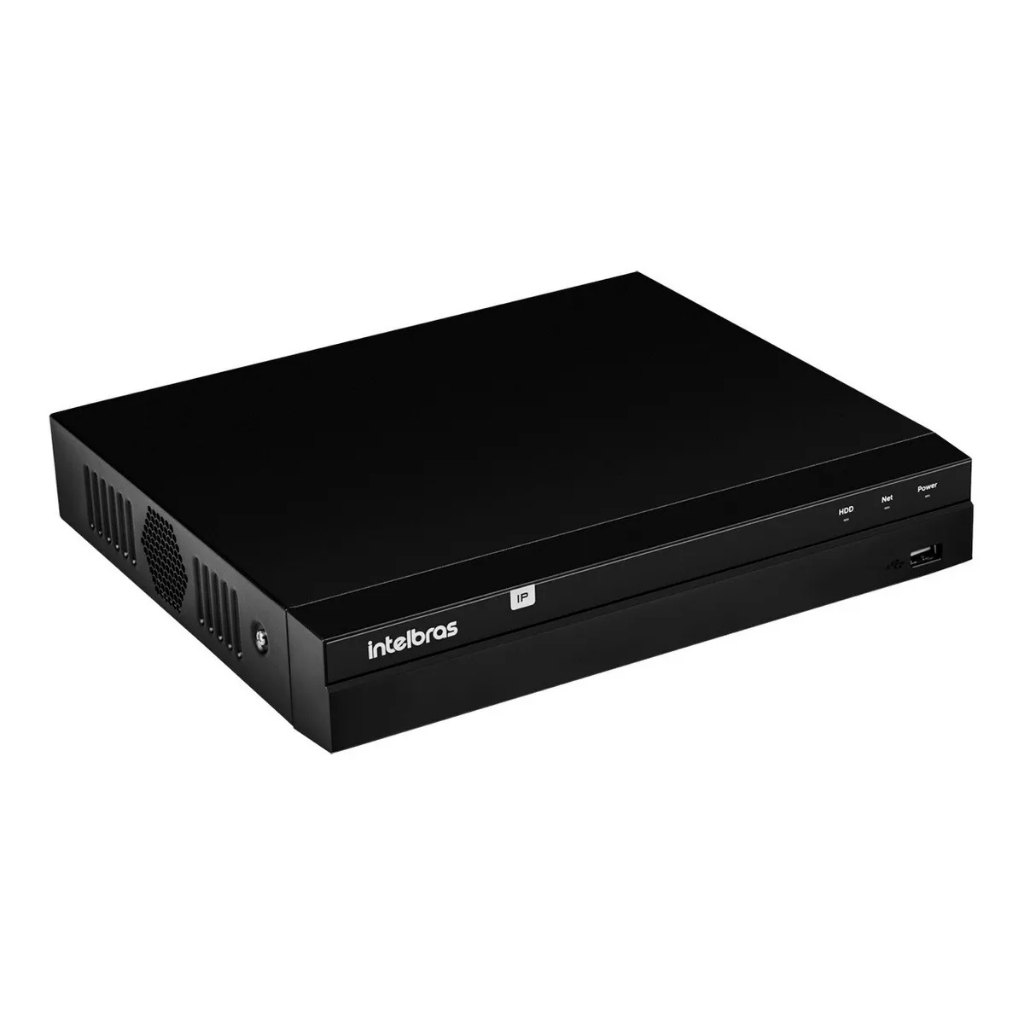Nvr Intelbras Nvd 1404 P 4k 4 Portas Poe Gravador De Vídeo