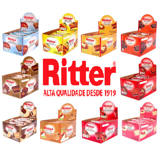 🍫 Barras de Cereais Ritter – Linha Tradicional | Display com 12 ou 24 Unidades em Oferta na Shopee