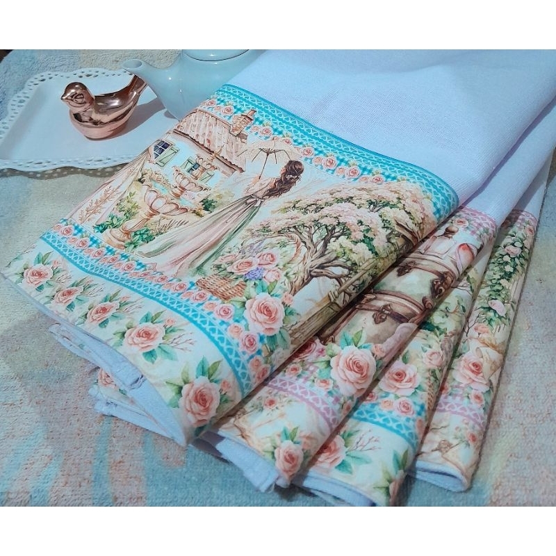 Pano de prato, copa. Vitoriana. Boho. vintage.  retrô. Papel de carta.camponesas. Mitologia.