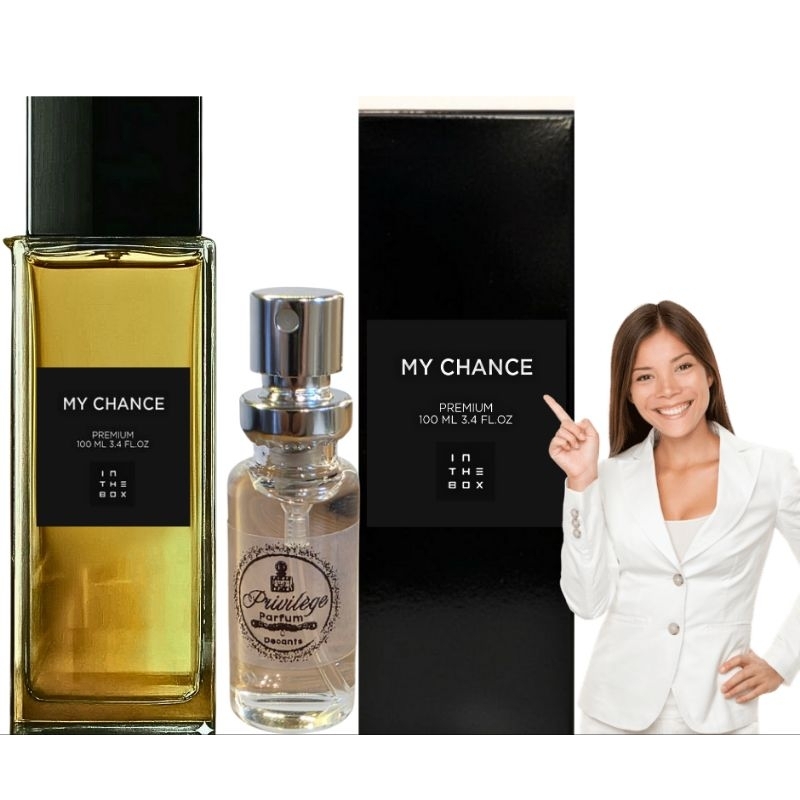 MY CHANCE - IN THE BOX PERFUME FEMININO em Oferta na Shopee