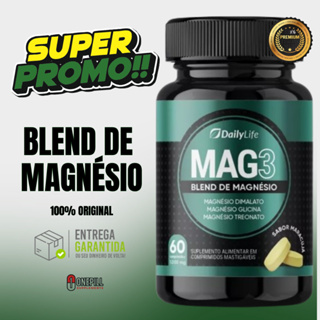 Blend de Magnésio MAG3 100% Original 3 em 1 em Oferta na Shopee