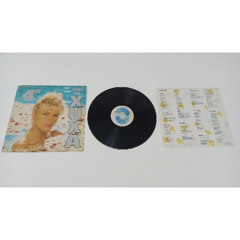 Lp Vinil - 4º Xou da Xuxa - Xuxa - 1989