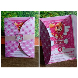 Convite Envelope festa de aniversário em Oferta na Shopee