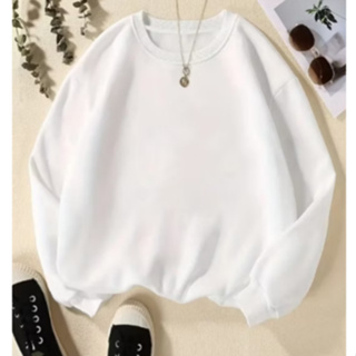 Moletom careca quentinho flanelado sem estampa algodão premium em Oferta na Shopee