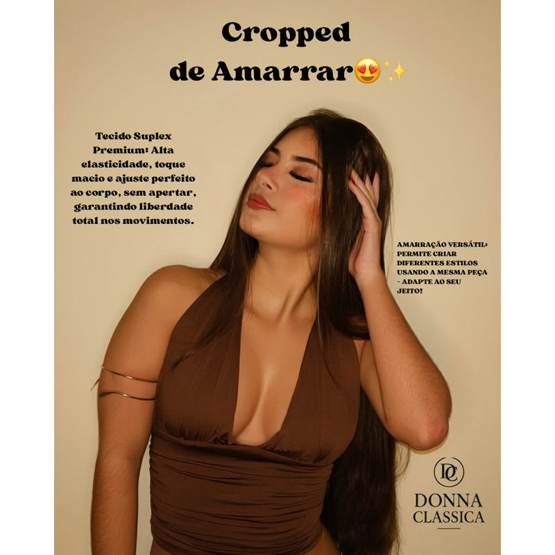 BLUSINHA FEMININA TOP DE AMARRAR NO PESCOÇO COM DETALHE FRANZIDO FRENTE ÚNICA  DIVERSOS JEITO DE AMARRAR COM FORRO DUPLO