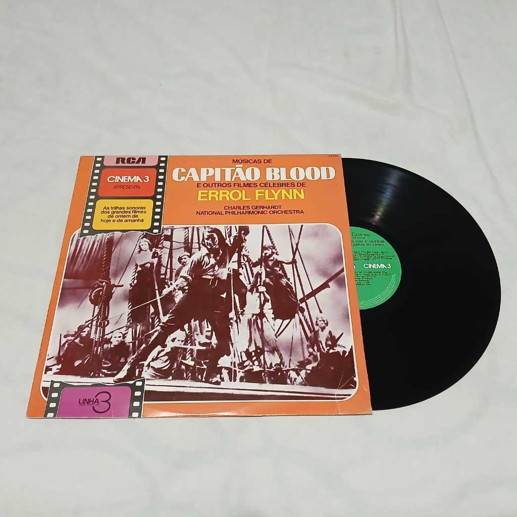 Lp Músicas De Capitão Blood E Outros Filmes De Errol Flynn