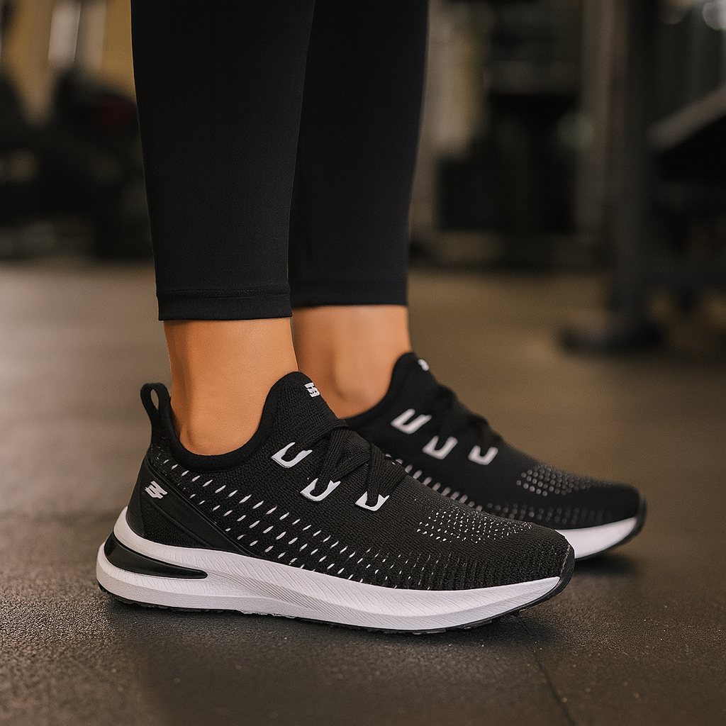 Tênis Feminino Caminhada Corrida Academia Super Confortável Leve Macio Original BF Shoes Elite
