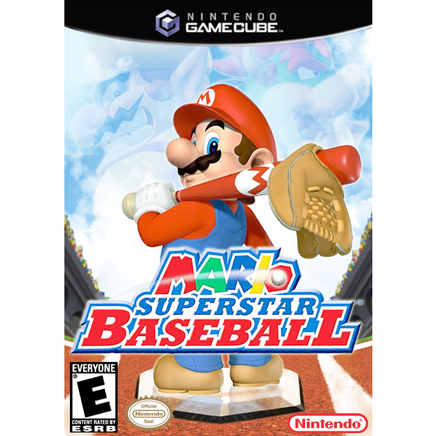 Mario Superstar Baseball Patch Gamecube