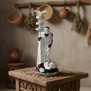 Imagens De Orixas Oxalá Resina Umbanda Candomblé 15cm Resina em Oferta na Shopee