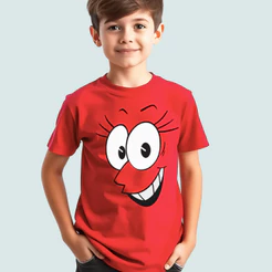 Camiseta Infantil Youtubers Gabriel E Shirley Diversão Jogos Crianças 100% Algodão