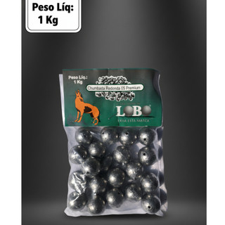 Chumbada de Pesca Redonda nº 5 (1KG) 62 Gramas (19 unidades)