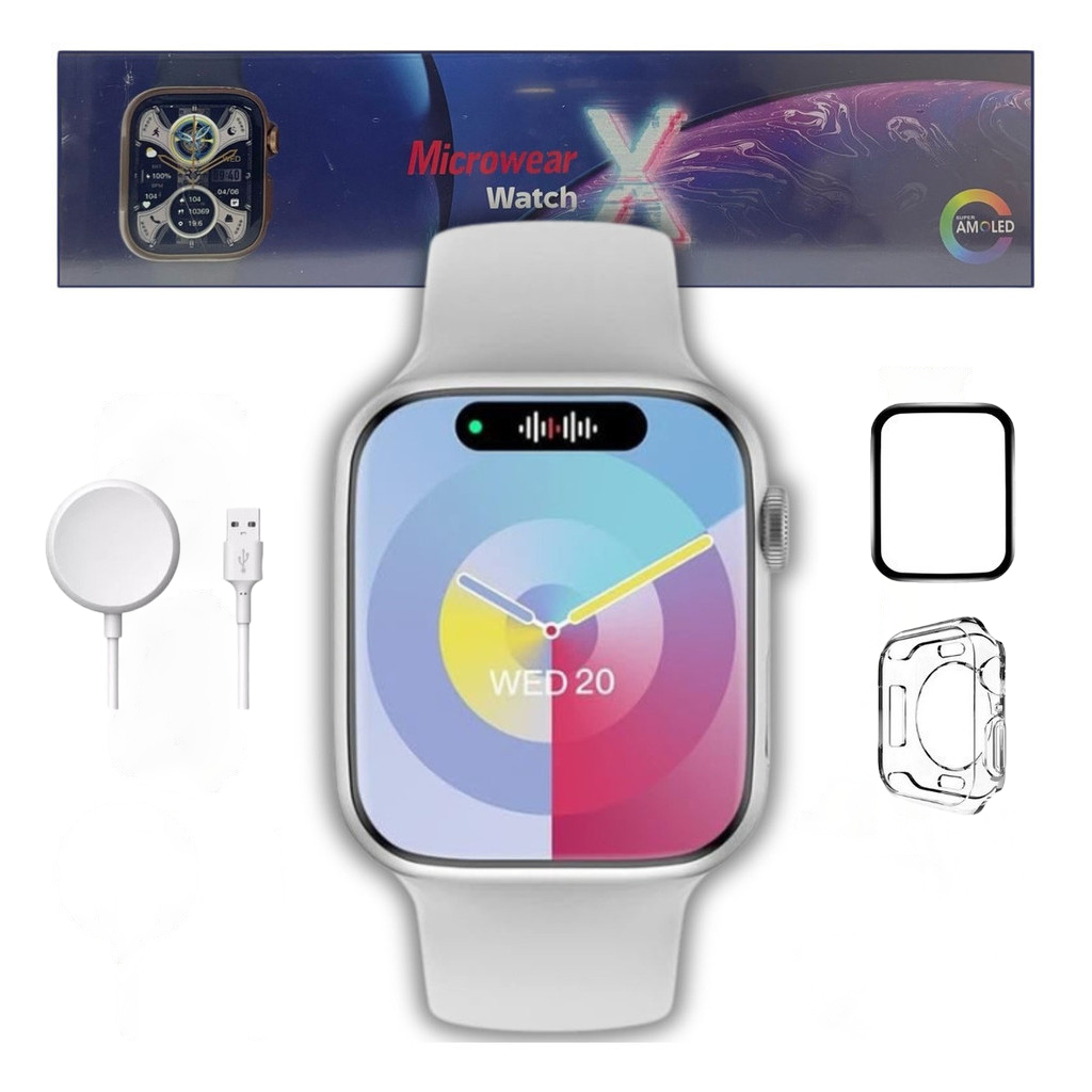 Watch X Smartwatch Relogio Serie 10 Amoled Nfc Chat GPT Original