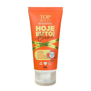 Creme Hidratante Reparador para mãos,unhas,cutículas 60gr- Hoje Eu Tô Pro Creme Sos Unhas Top Beauty em Oferta na Shopee