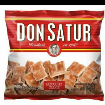 Bolacha don satur dulce x12 unidades de 200 gramos
