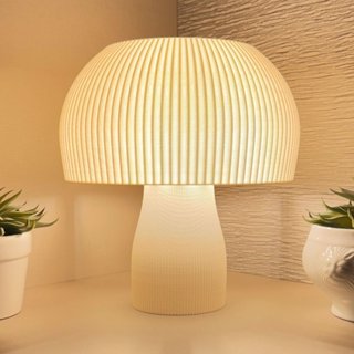 Abajur 🍄 Cogu Mesa Cabeceira Luminária 110V/220V cogumelo quarto sala escritório em Oferta na Shopee