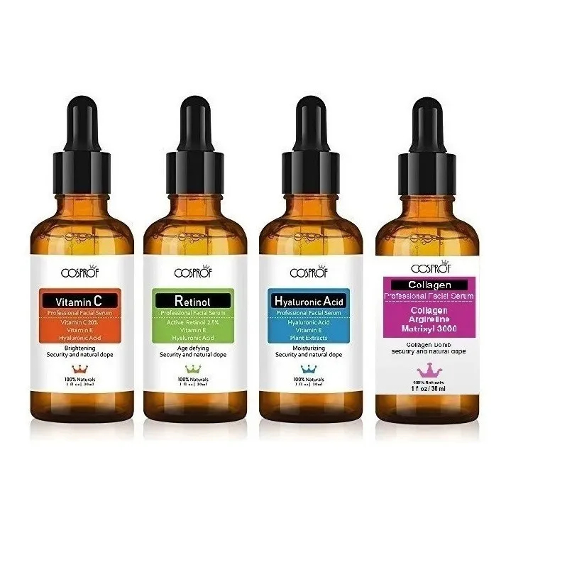 Kit 4 Sérum Para Microagulhamento-dermapen-bbglow-antiidade-antirugas
