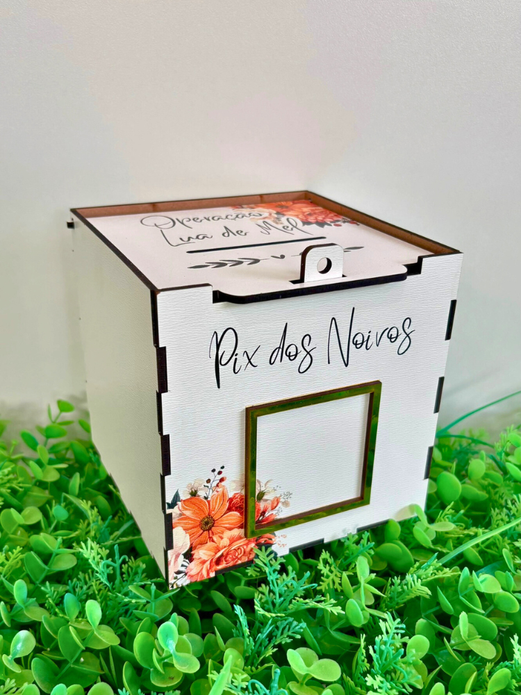 Caixa Operação Lua de mel para Casamento Corte da Gravata com Qr Code Sapatinho da Noiva em Oferta na Shopee