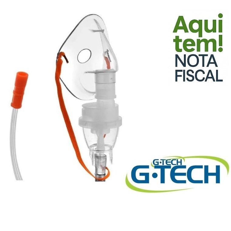 Kit Máscara Inalador Nebulizador Gtech em Oferta na Shopee