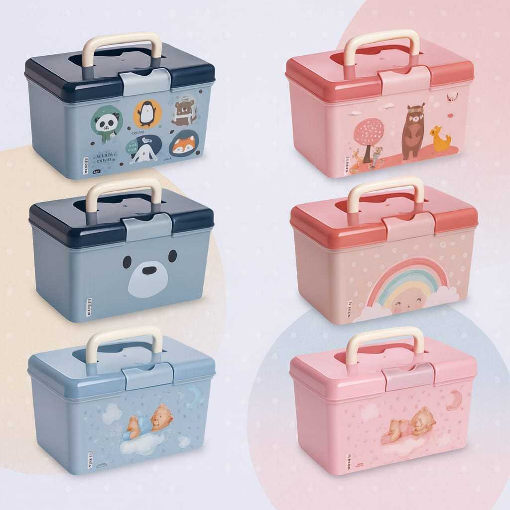 Maleta Para Medicamentos Multiuso Caixa Organizadora De Remédios Para Bebê Infantil