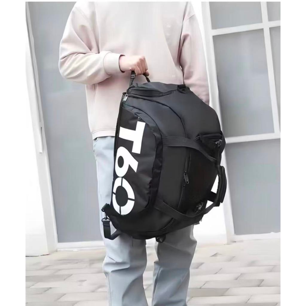 Bolsa esportiva impermeável 3 em 1,uso costas ou transversal ideal para treinofutebol e academiaT60