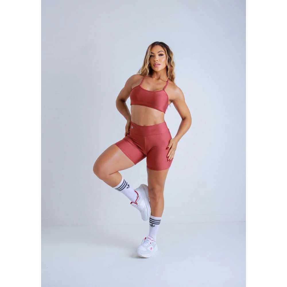 Conjunto zero transparência básico curto treino shortes feminino Crossfit academia moda fitness roupas feminina