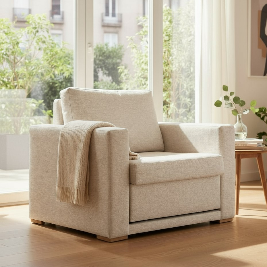 Poltrona Cama Hermes Luxo Castellar Móbile em Oferta na Shopee