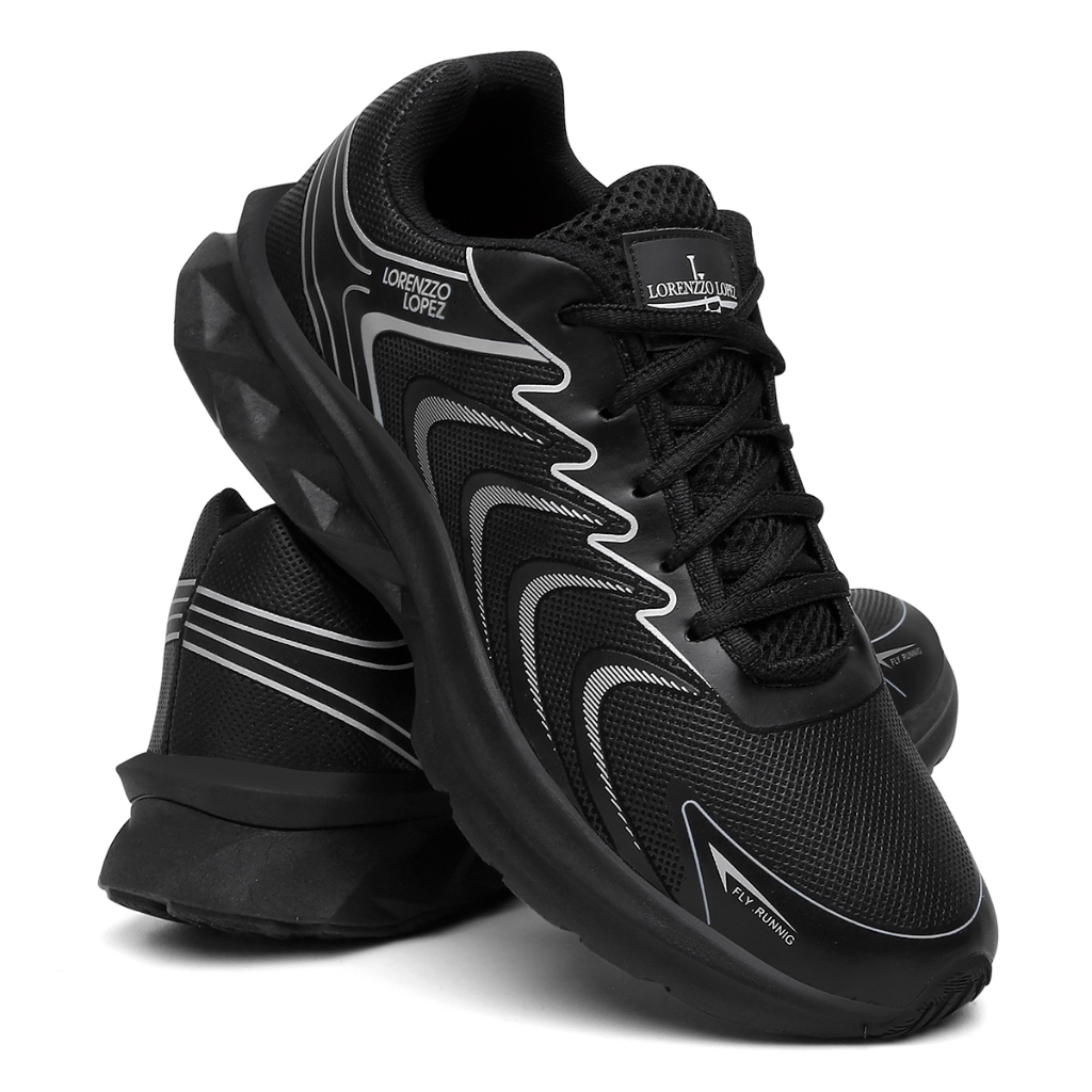 Tênis Masculino Casual Academia Leve Corrida Caminhada Fitness Esportivo Estiloso Moderno