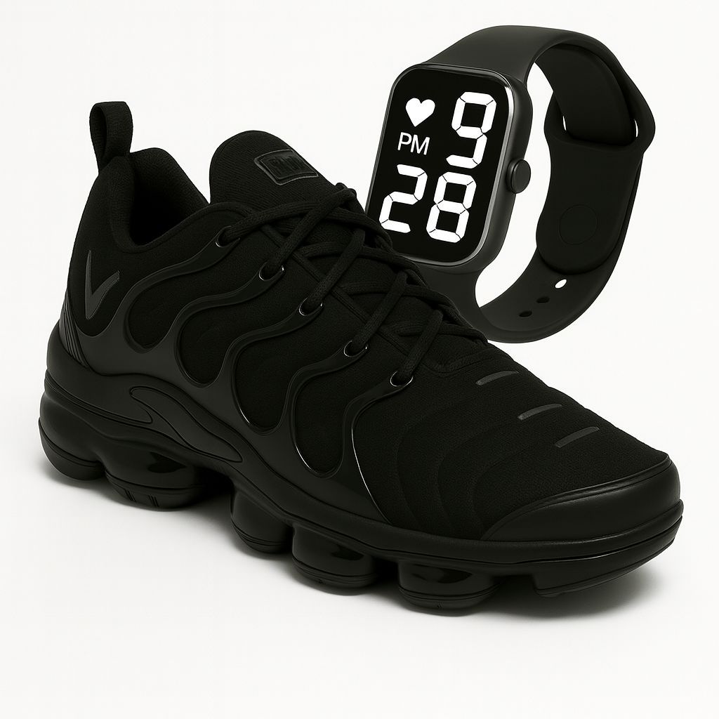 Tênis Masculino Casual Estiloso de Gel Confortável Super Top Leve Macio Promocao Na Moda Envio Imediato Lançamento