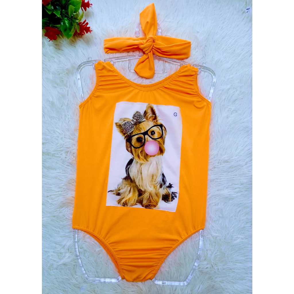 Body Maiô Infantil e Juvenil Menina 2 a 6 Anos – Praia, Piscina e Passeio