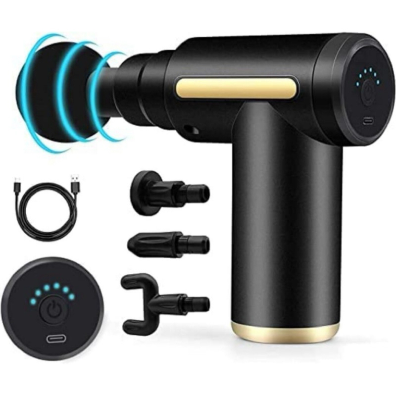 Massageador Elétrico Profissional Muscular Pistola Original Relax Corpo Alívio Dores