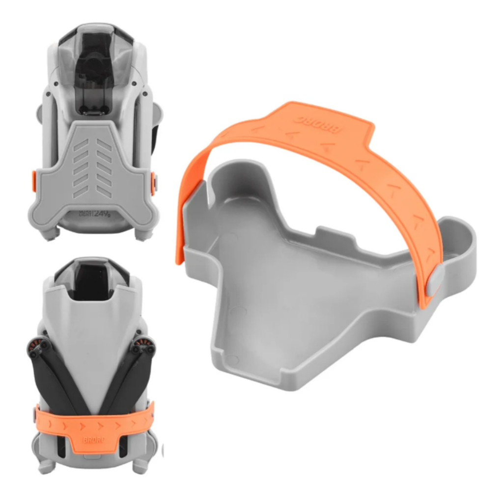 Protetor de Hélice com Trava de Braços para Drone DJI Mini 3 / Mini 3 Pro