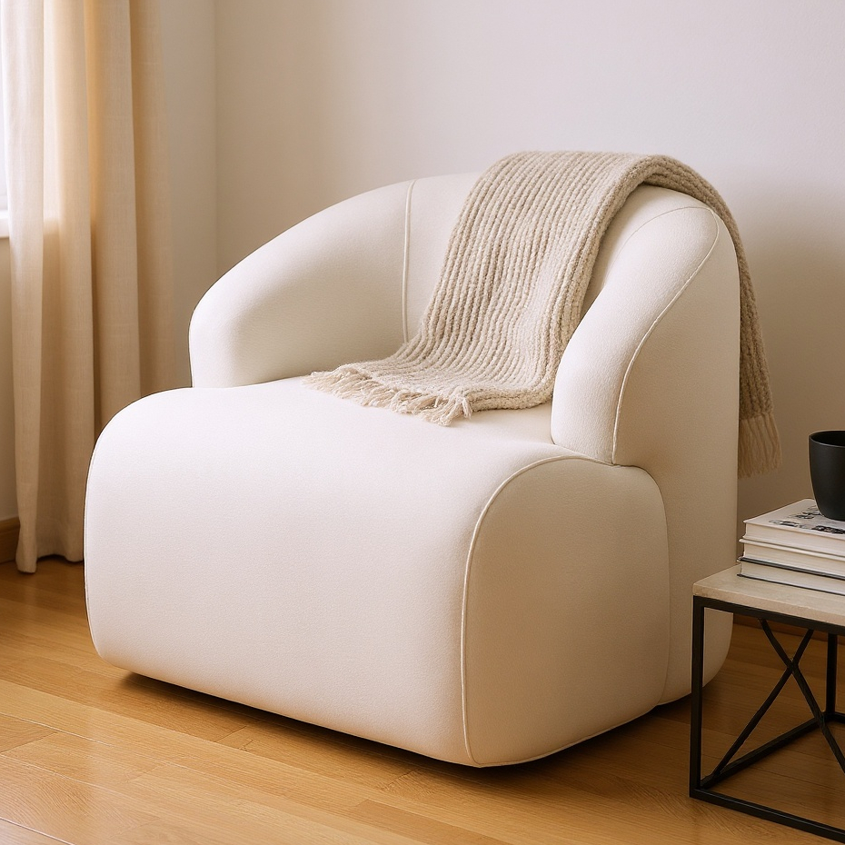 Poltrona Noah Luxo Madeira Maciça Castellar Móbile em Oferta na Shopee