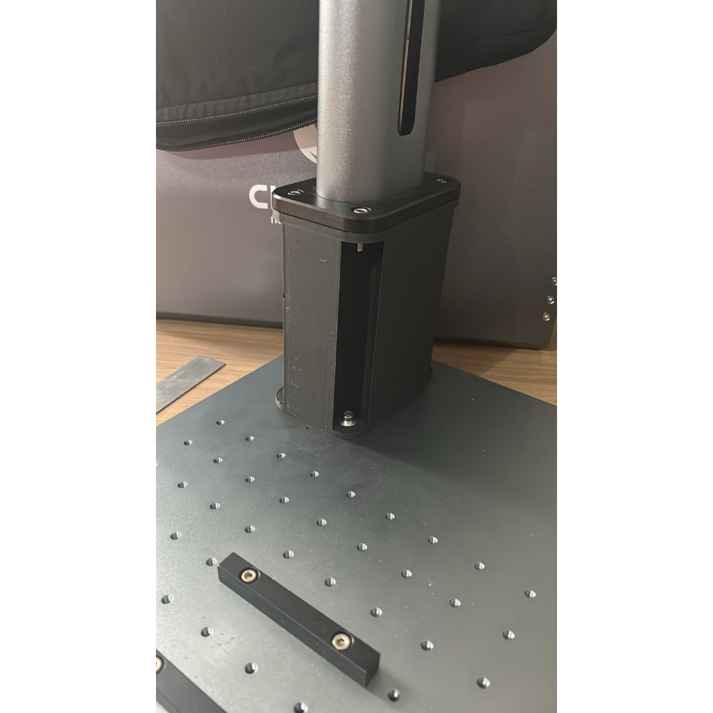 Suporte de Altura para Fiber Laser Cloudray (13 cm) – Impressão 3D PLA