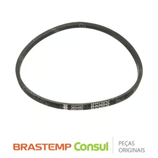 Correia lavadora brastemp bwc09 bwc10 bws15 bwb09 360480 v