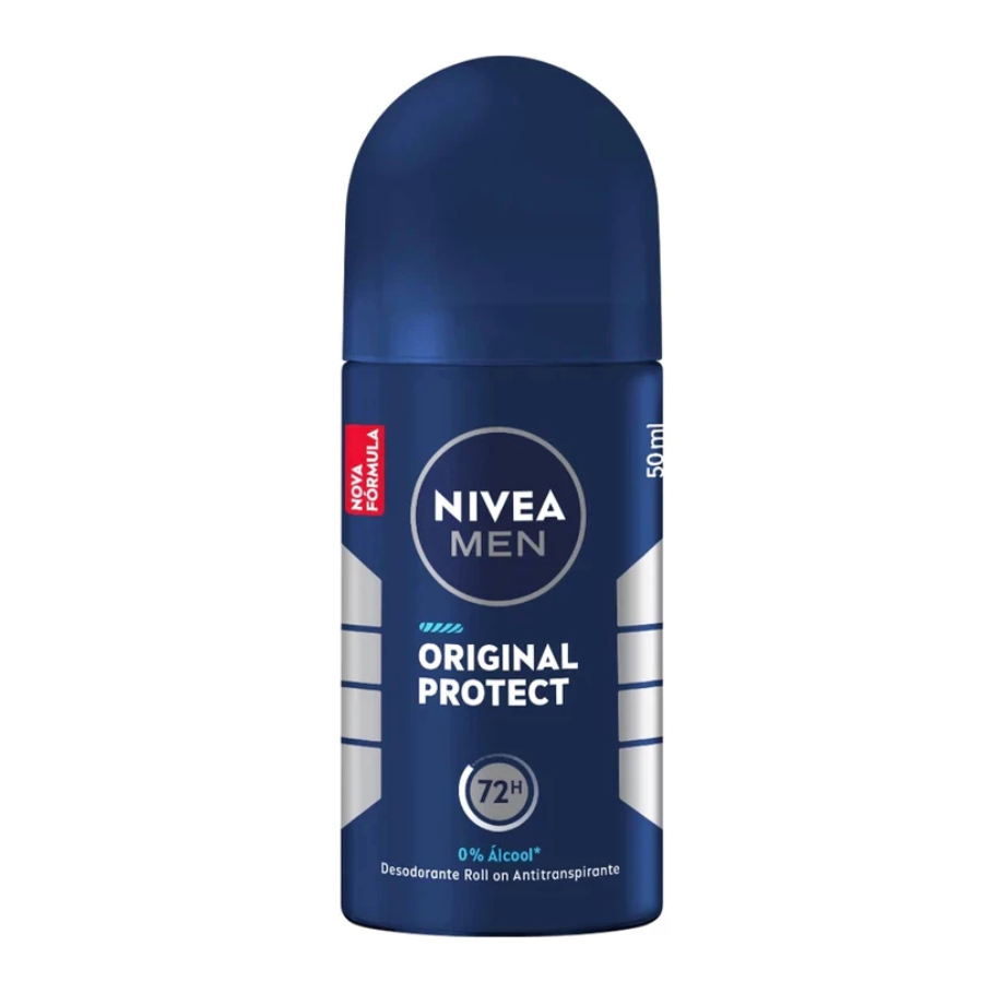 Desodorante Antitranspirante Roll On Nivea Men Original Protect 50ml