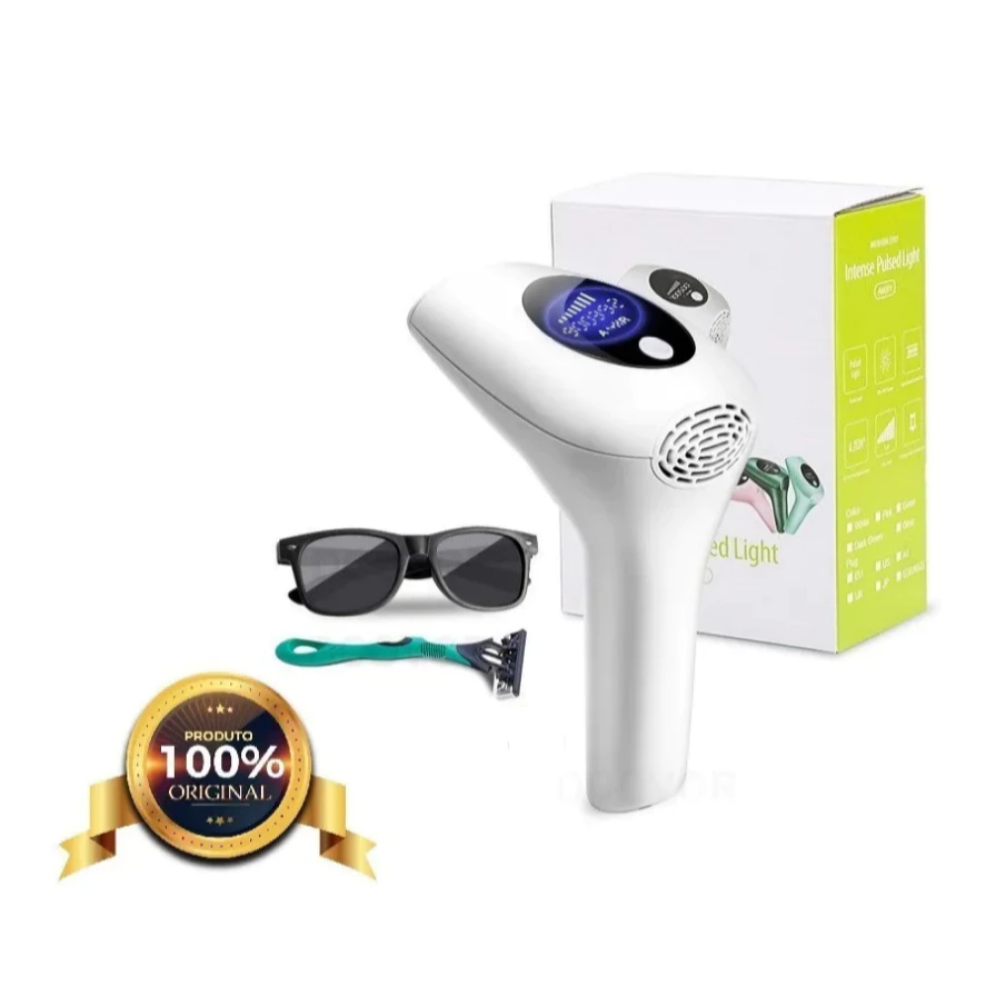 Depilador A Laser Luz Pulsada Indolor 900000 Disparos