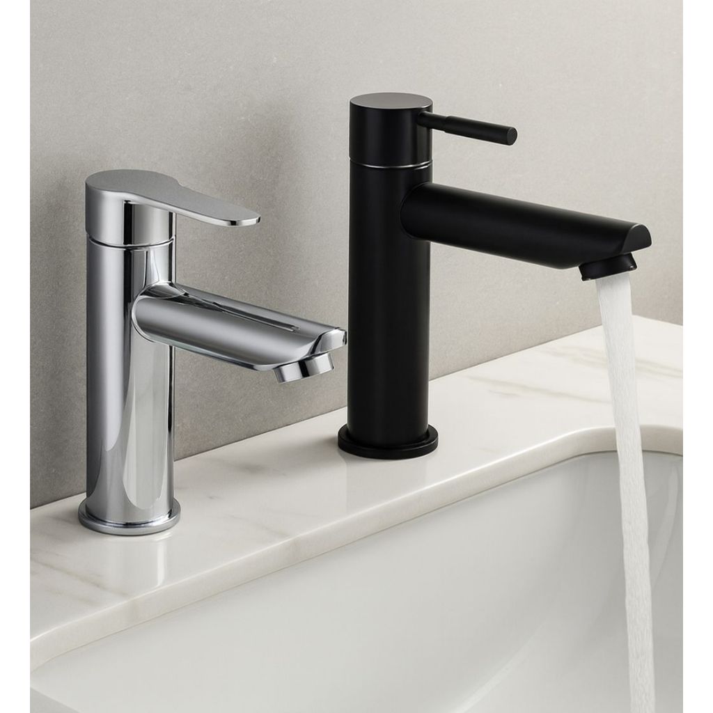 Torneira Bacia em Aço Inox 304 Torneira Bacia Inox Torneira Banheiro-Prateado 1378