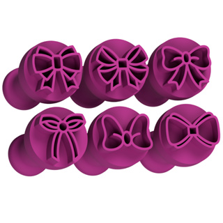 Kit Carimbos Brigadeiros Docinhos Molde Festa Confeitaria - LAÇOS - 6pçs em Oferta na Shopee