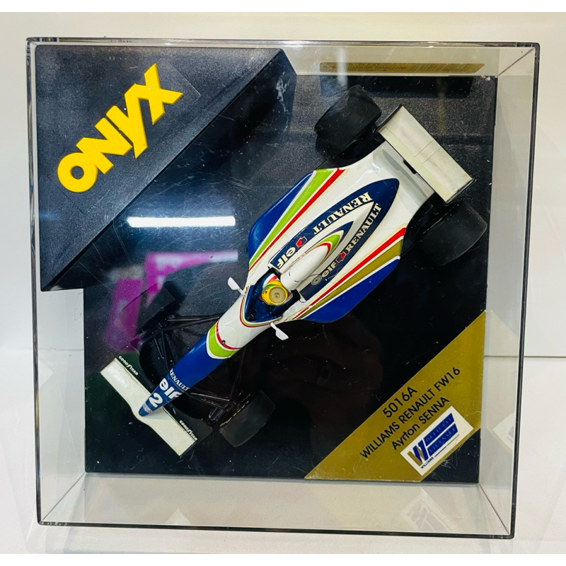 Miniatura Metal Carro Carrinho Lendas Da Fórmula 1 F1 5016 A Williams Renault FW16 Ayrton Senna 1/24 Colecionável